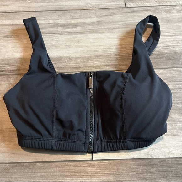 Buffbunny Collection Other - Buffbunny High Impact Zip Sports Bra, Black, Medium